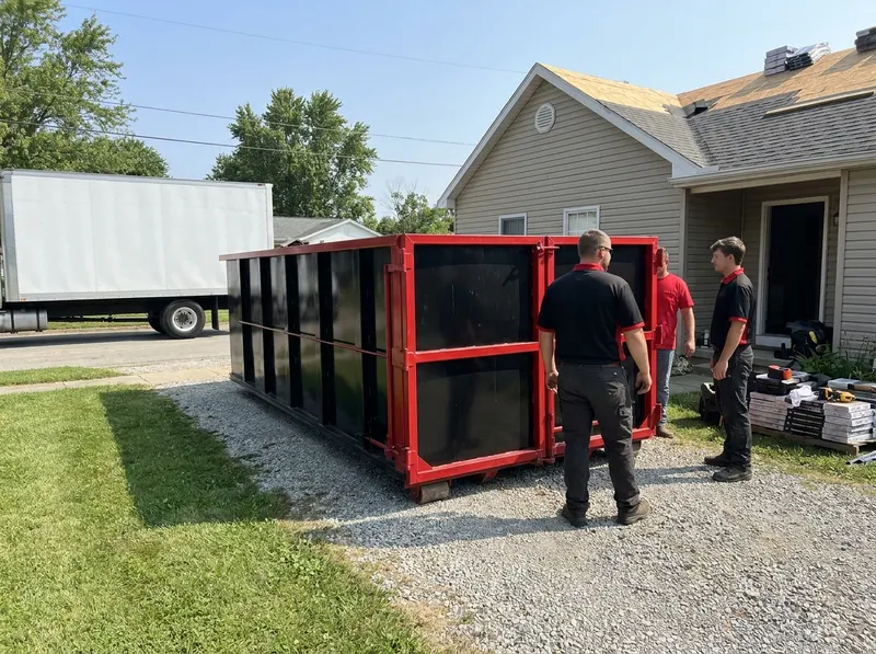 Roofing Dumpster in Winchester, OH
