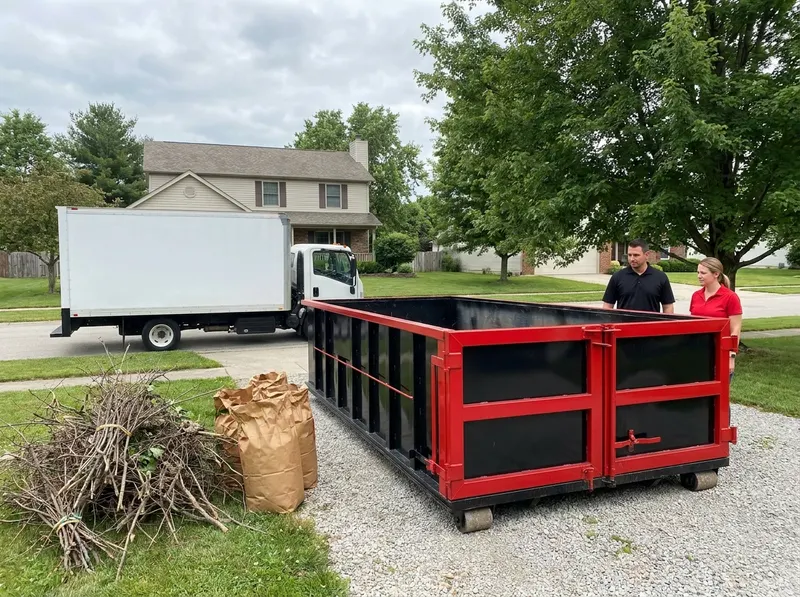 Yard Waste Dumpster in Winchester, OH